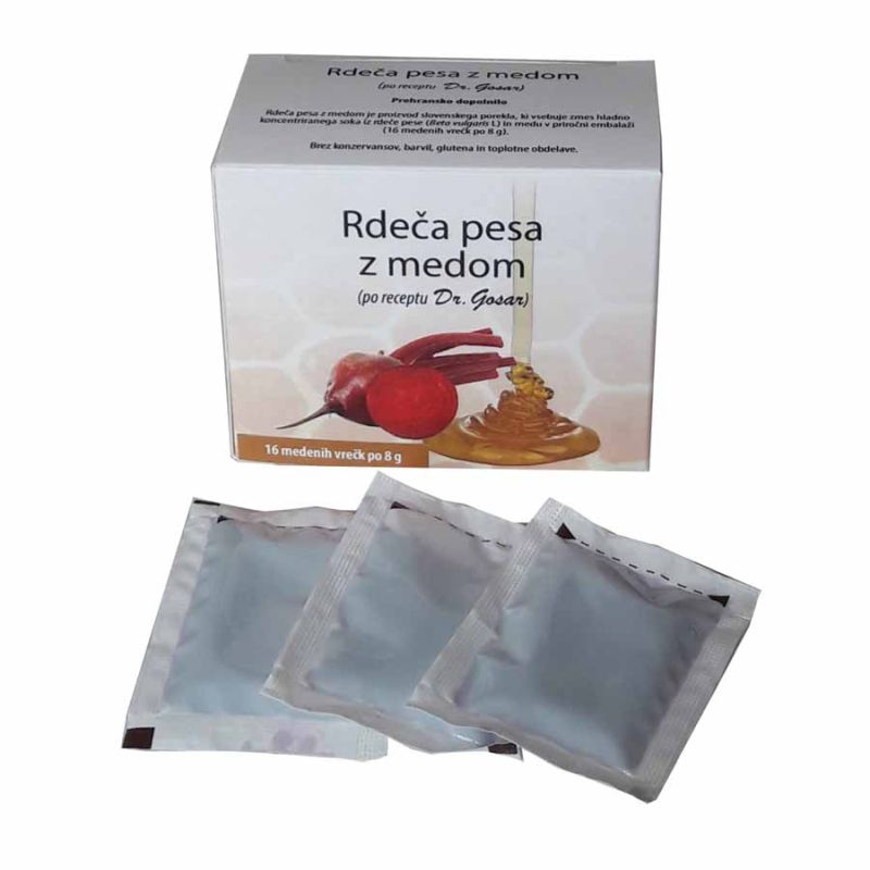 Honig mit Rotebete 128 g