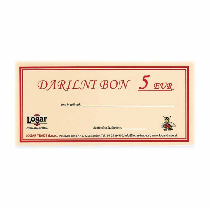Geschenkgutscheine 5,00 EUR