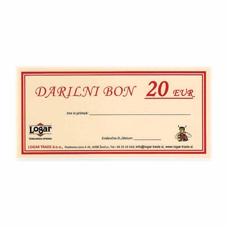 Geschenkgutscheine 20,00 EUR