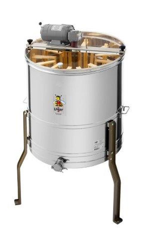 Logar Radialschleuder 12 Rähmchen, Kessel Ø63 cm, Motorantrieb – Art. Nr. 4551-Z