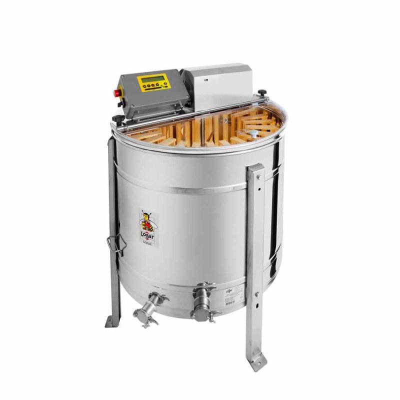 24/12-Waben-Radialschleuder, Kessel 76 cm, Motor 180W, vollelektronisch, Rähmchen 24 x 48 cm