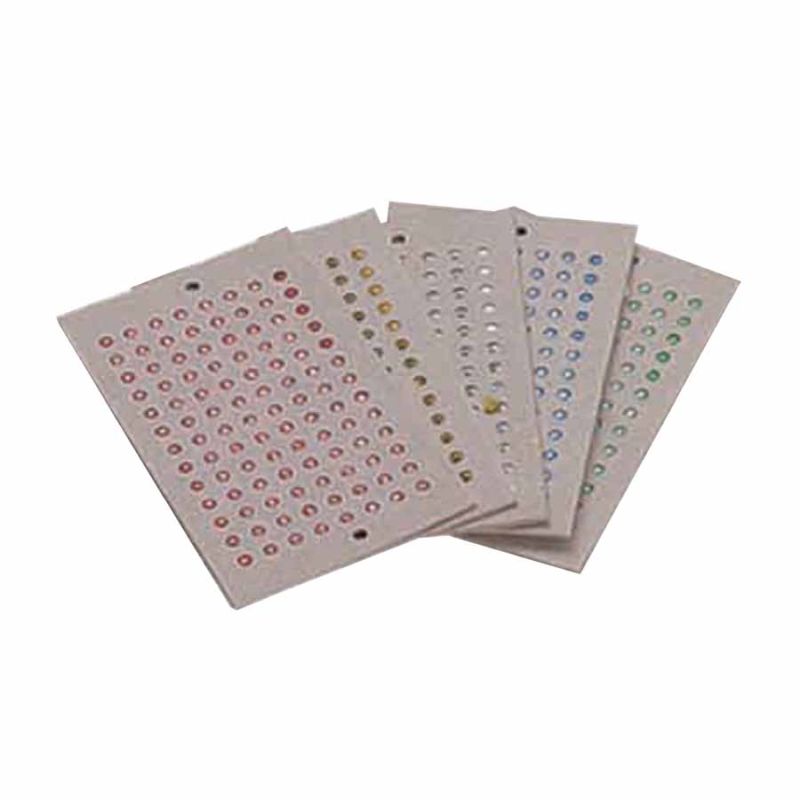 Opalith-Zeichenplättchen mit Nummern N