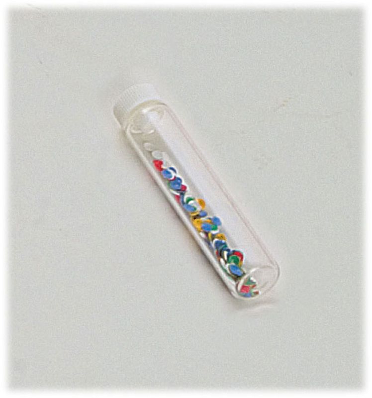 Fläschen mit Zeichenplättchen ohne Nr. 50 Stk. 1 Farbe