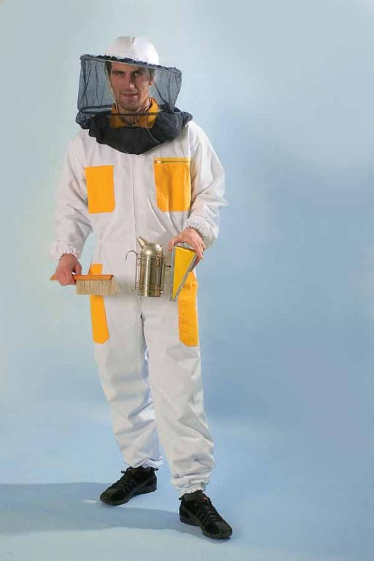 Imkerschutzanzug mit Hut, Größe XS – XXXL (46-62)