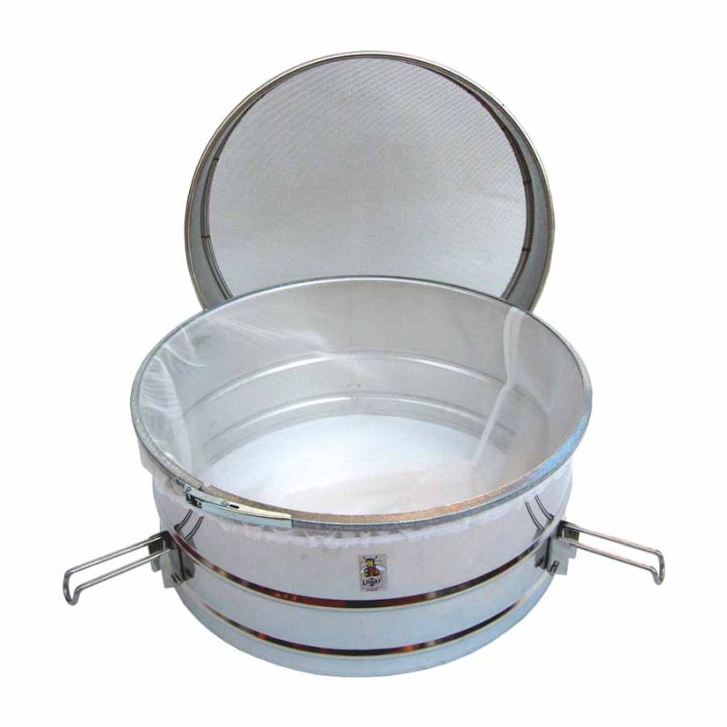 Honigdoppelsieb mit Nylonsack, ø 47 cm