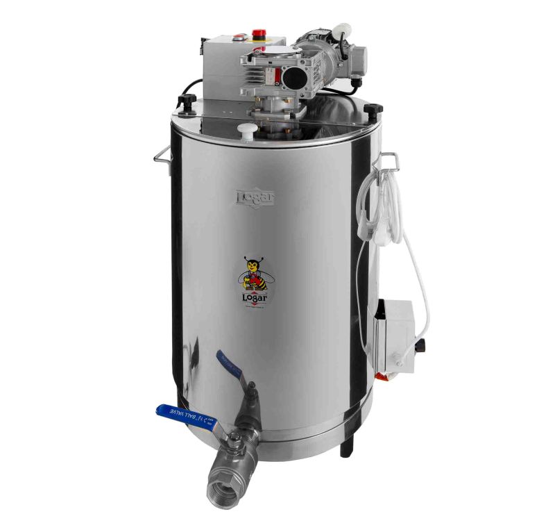 Logar Honigrühr- und Mischgerät 100 kg mit Heizung und Isolierung