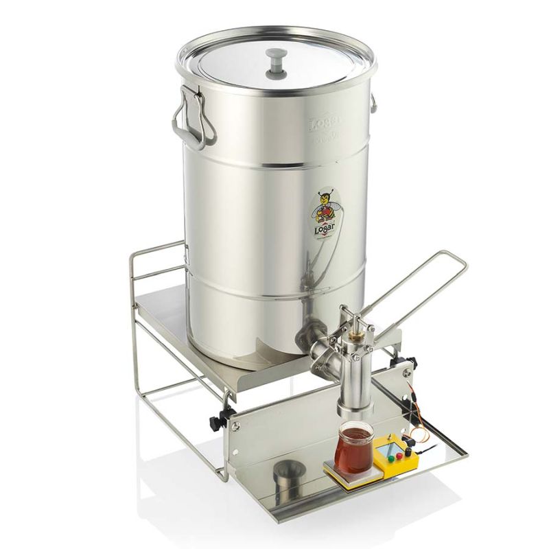 Logar Honigabfüller Set mit tropffreiem Abfüllhahn – Art. Nr. 7292