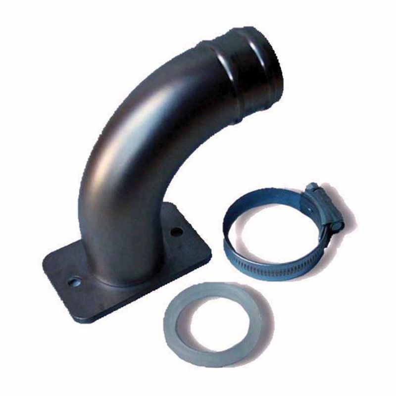 Rohrbogen 90° quer für Schlauch Ø 40 mm