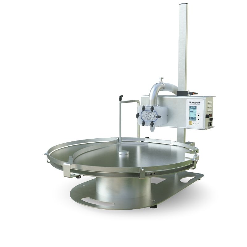 Abfüllmachine für Honig HONEYAID® mit Drehtisch Auto S