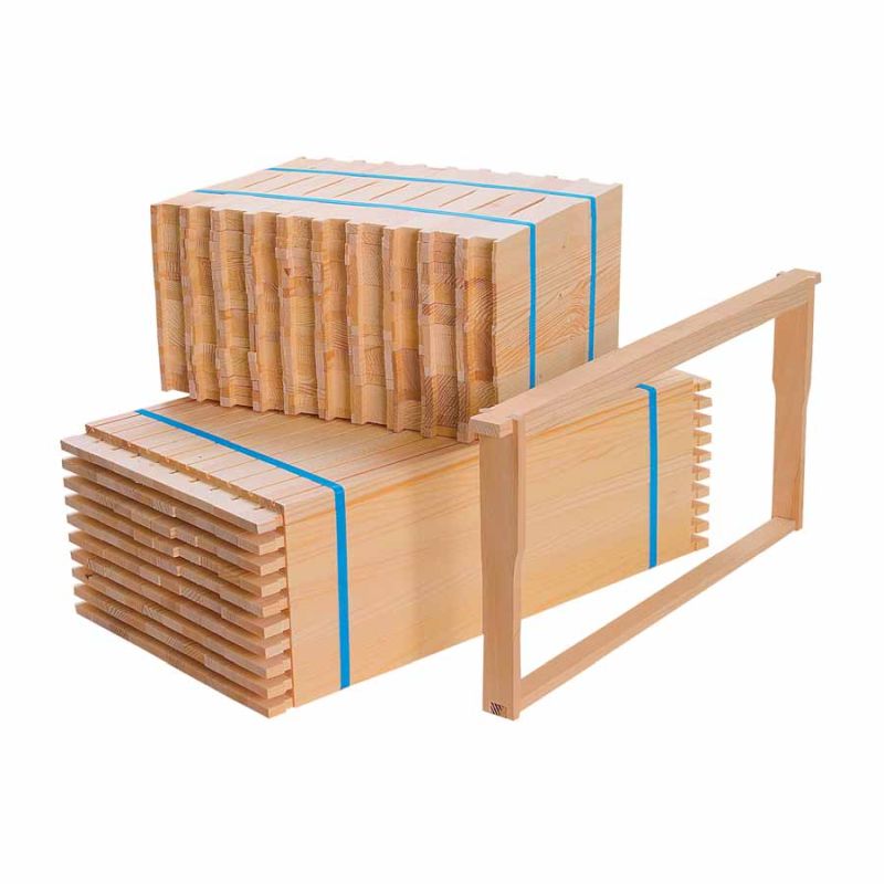 Rähmchen Langstroth in Teilen