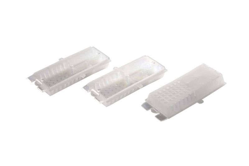 Versand und Zusetzkäfig m. 2 Kammern, Kunststoff