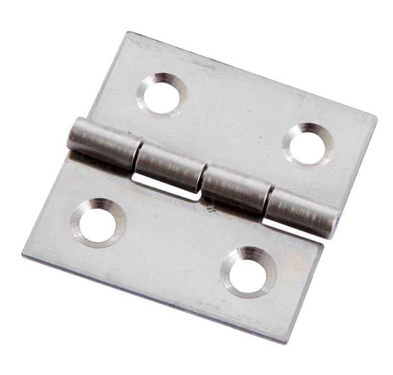 Scharnier 30 x 30 mm, Edelstahl