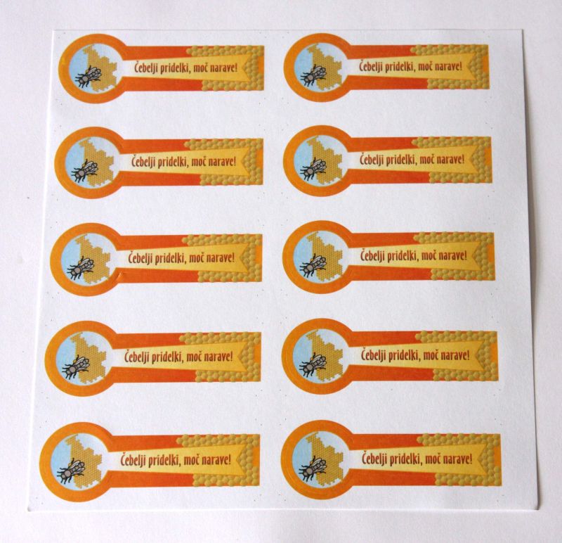 Banderole für Honig