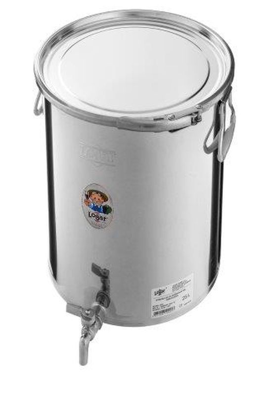 Behälter für Öl/Schnaps 25 l, aus Edelstahl-Rostfrei