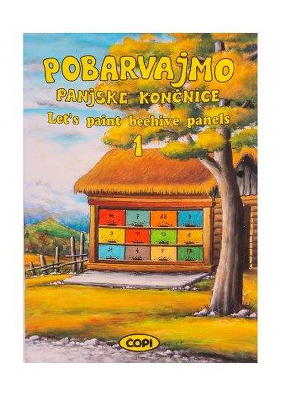 Malbuch - Bienenstockbrette