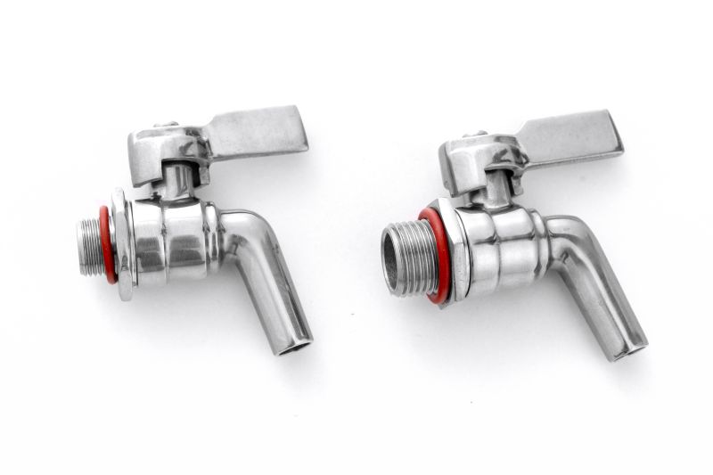 Kugelhahn 1/2'' aus Edelstahl-Rostfrei