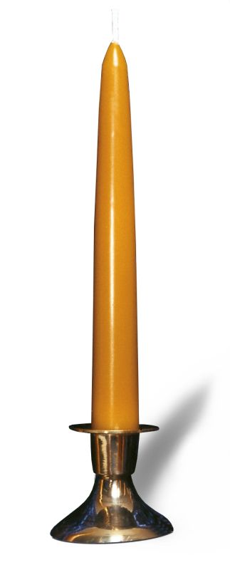 Tischkerze, Kegelform