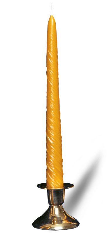 Tischkerze, feingedreht