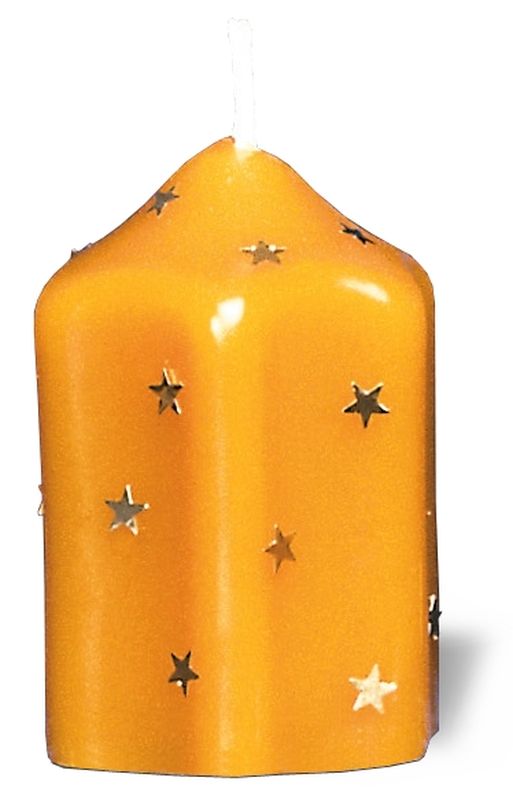 Kerze 6-eck-form