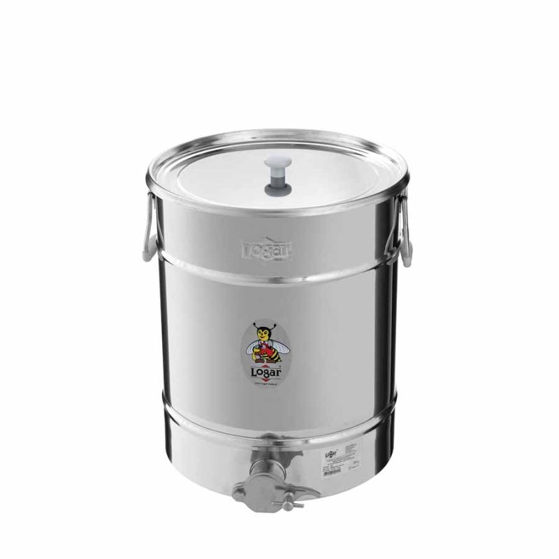 Logar Abfüllbehälter 35 kg mit Schrägboden und Auflagedeckel – Art. Nr. 2021